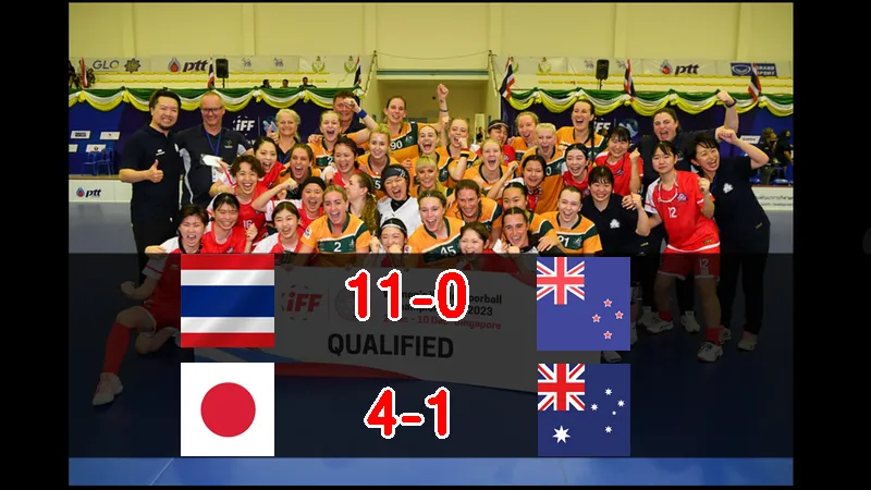 ฟลอร์บอลชนะนิวซีแลนด์ 11-0 แต่ชวดตั๋วชิงแชมป์โลกเนื่องจากกฎมินิลี