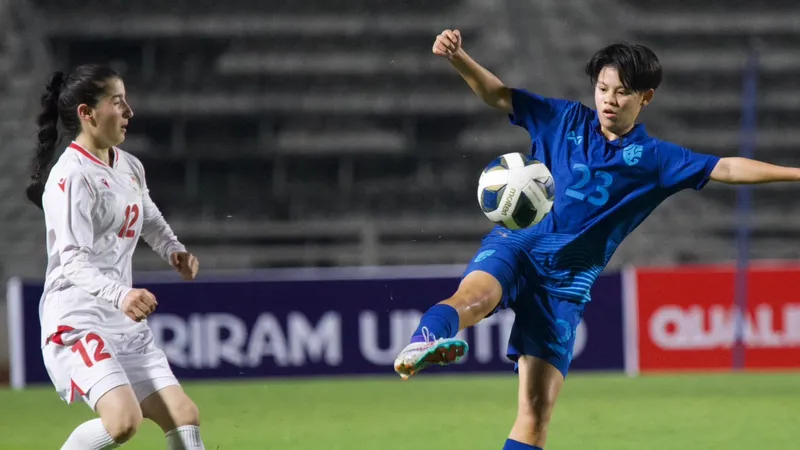 ชบาแก้ว U20 ชนะ ทาจิกิสถาน 5-0 ชิงตั๋วกับไต้หวันนัดสุดท้าย