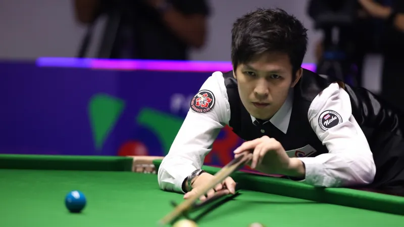 "เอฟ" เฉือน "วาเฟอี" 7-6 เฟรม ทะลุชิงฯ ศึกสนุกเกอร์ 6 แดงโลก