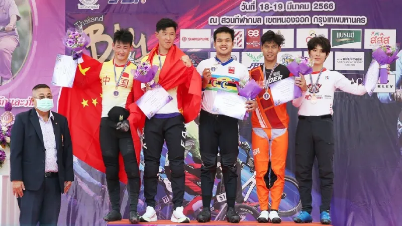 "โกเมธ" ผงาดคว้าแชมป์ BMX นานาชาติ เก็บ100แต้มสะสมคอลิฟายโอลิมปิก