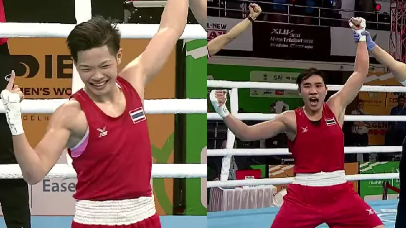 การันตีทองแดง! จุฑามาศ-จันทร์แจ่ม ทะลุรอบรองฯ มวยสากลหญิงชิงแชมป์โลก