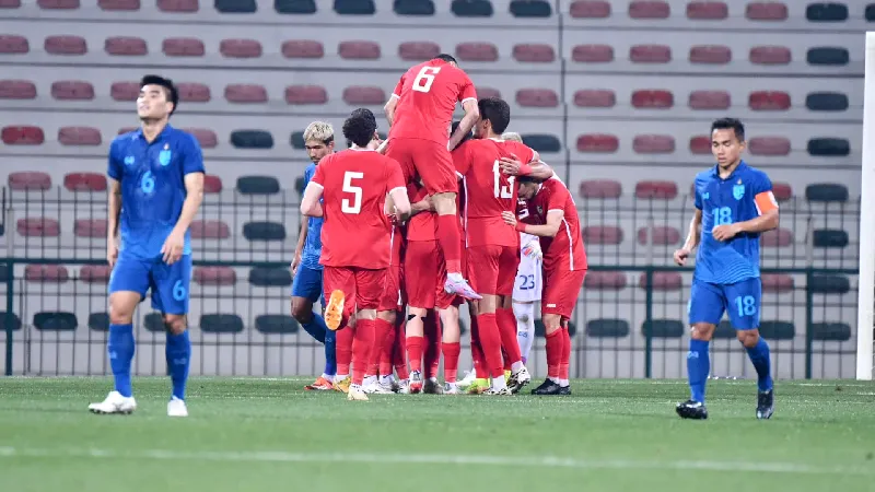 ทีมชาติไทยพ่ายซีเรีย 1-3 นัดอุ่นเครื่องฟีฟ่าเดย์