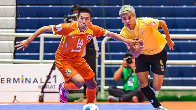 ห้องเย็นท่าข้ามชนะวียูซีจากเมียนมา 4-2 ประเดิมศึกฟุตซอลสโมสรอาเซียน 2023