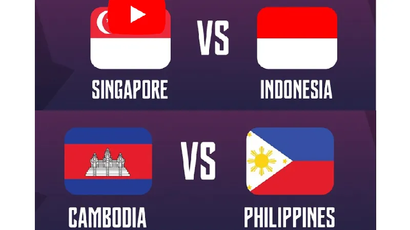 ลิงก์สดวอลเลย์บอลชายซีเกมส์ อินโด vs สิงคโปร์ และ กัมพูชา vs ฟิลิปปินส์