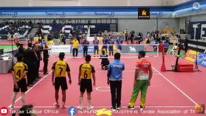 ไทย พบ เมียนมา ชายเดี่ยว U21 ตะกร้อคิงส์ คัพ ครั้งที่ 36