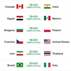 วอลเลย์บอลชาย U21 ชิงแชมป์โลก 12 ก.ค.2566