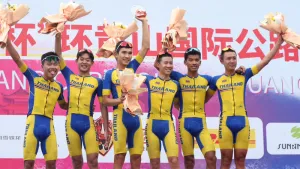 ทีมนักปั่นไทยคว้าที่ 1 เอเชีย ศึก ทัวร์ ออฟ หวงซาน 2023
